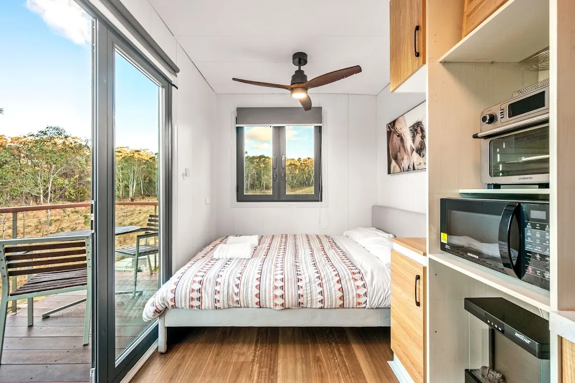 Tiny home living space