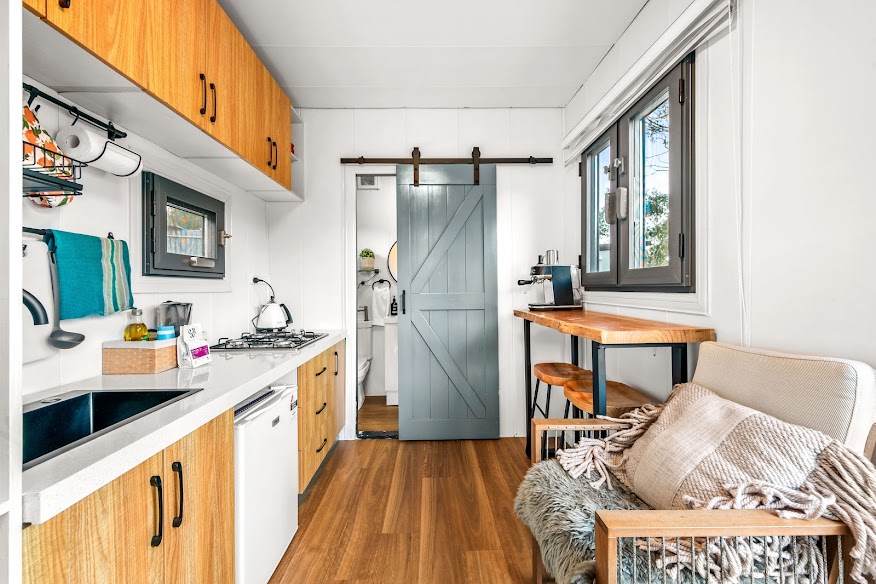 Tiny Homes accommodation at Redgate Farmstay in Hartley, Blue Mountains NSW