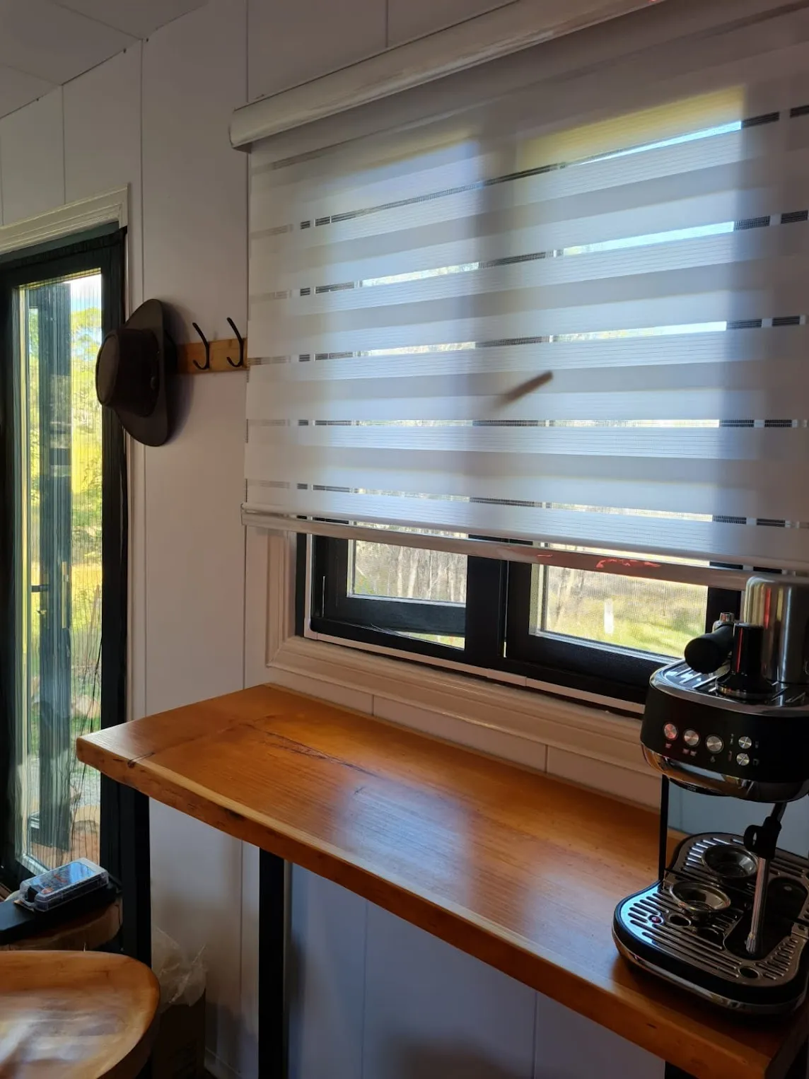 Tiny home cozy corner